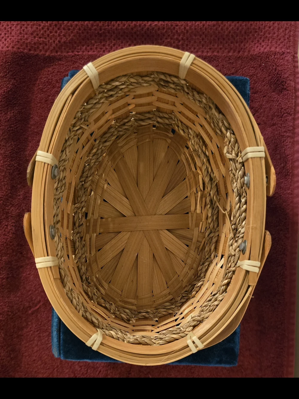 VTG 2003 Avon Home Fragrance Collection Apple Cinnamon Spice Basket